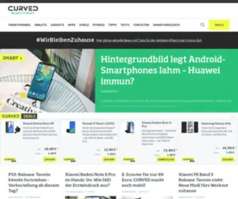 Curved.de(Digital Lifestyle Magazin) Screenshot