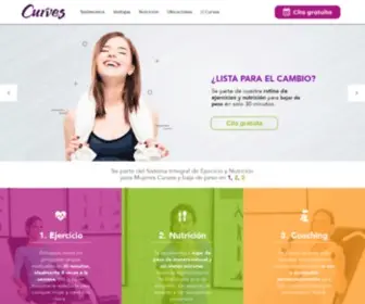 Curves.co.cr(Latinoamérica) Screenshot