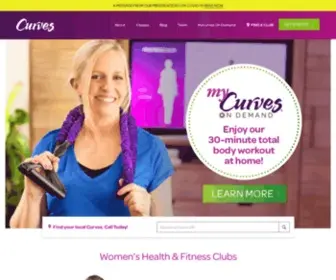 Curves.com(Women's Health & Fitness Clubs) Screenshot