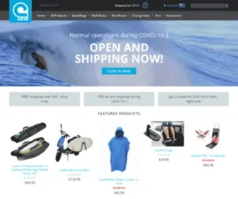Curvesurf.com.au(Online surf shop Australia) Screenshot