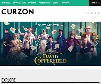 Curzoncinemas.com(Curzon Cinemas) Screenshot