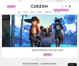 Curzon.com(Curzon) Screenshot
