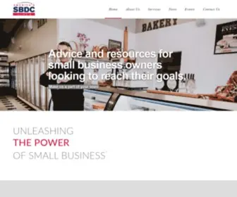 Cusbdc.org(SBDC Small Business Development Center) Screenshot