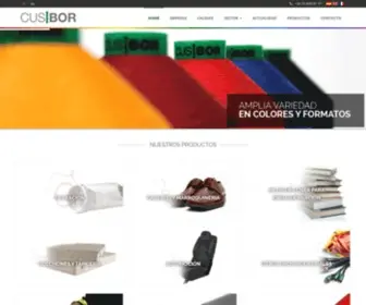 Cusbor.com(Hilos de coser industriales) Screenshot