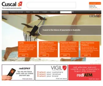 Cuscal.com.au(Cuscal) Screenshot