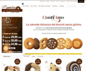 Cuscinobiscotto.it(E-commerce) Screenshot