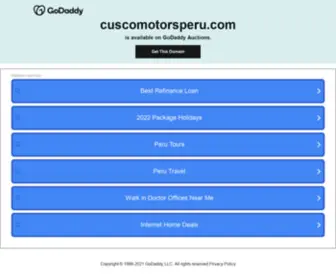 Cuscomotorsperu.com(Cuscomotorsperu) Screenshot