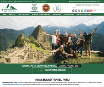 Cuscotour.info(Machu Picchu Cusco Peru) Screenshot