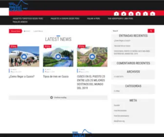 Cuscotravel.net(Paquetes Turísticos a Cusco) Screenshot