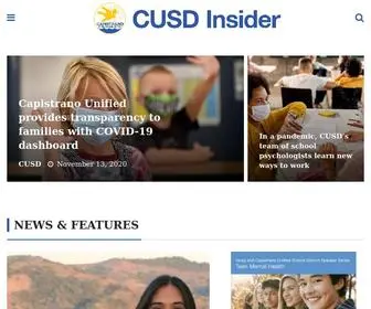 Cusdinsider.org(CUSD Insider) Screenshot