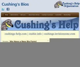 Cushingsbios.com(Cushing's Bios) Screenshot