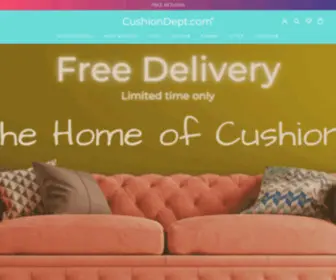 Cushiondept.com(CushionDept) Screenshot