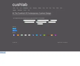 Cushlab.co.uk(cushlab) Screenshot