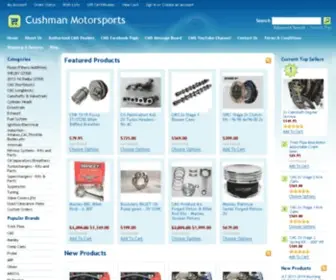 Cushmanmotorsports.com(Cushman Motorsports) Screenshot