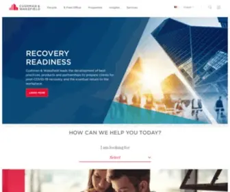 Cushmanwakefield.be(Cushman & Wakefield) Screenshot