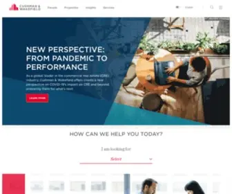 Cushmanwakefield.co.uk(Cushman & Wakefield) Screenshot