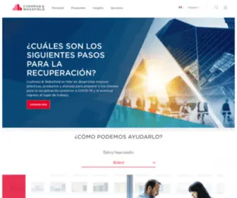 Cushmanwakefield.mx(Cushman & Wakefield) Screenshot