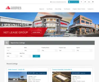 Cushwakennn.com(Cushman & Wakefield) Screenshot