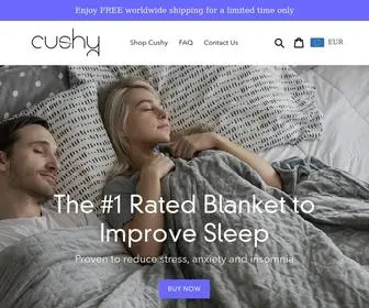 Cushyblanket.com(Cushy Blanket) Screenshot