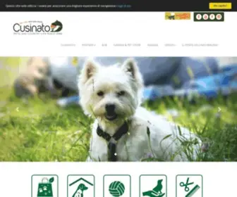 Cusinatonline.it(Cusinato Pets and country life since 1986) Screenshot