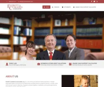 Cuskadenlaw.com(Honolulu, HI, Family Law Attorney) Screenshot