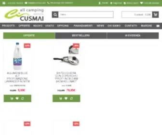 Cusmai.com(Cusmai Camper) Screenshot