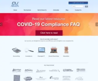 Cusn.com(CU Service Network) Screenshot