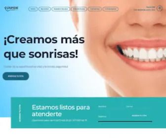 Cuspidesmile.com(Cúspide Smile) Screenshot