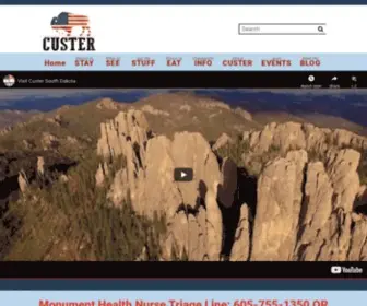 Custersd.com(Stay in Custer) Screenshot