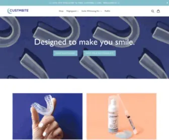 Custmbite.com(Smile Comfortably With CustMbite) Screenshot