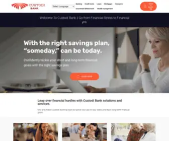 Custodibankllc.com(Custodi Crest Group) Screenshot
