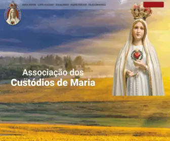 Custodiosdemaria.pt(Custódios de Maria) Screenshot