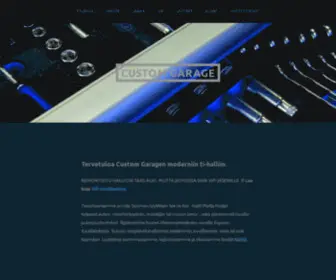 Custom-Garage.fi(Custom Garage Espoo) Screenshot
