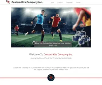 Custom-Kits.com(Custom Kits Company Inc) Screenshot