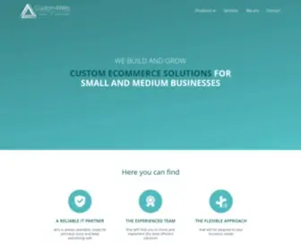 Custom4Web.com(Premium wordpress plugins and development. WooCommerce developers and html) Screenshot