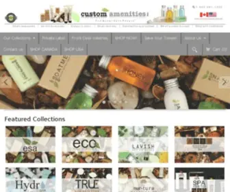 Customamenities.com(Please Log In) Screenshot