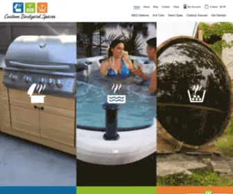 Custombackyardspaces.com(Custombackyardspaces) Screenshot