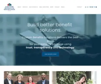 Custombenefits.work(Custom Benefits Solutions) Screenshot