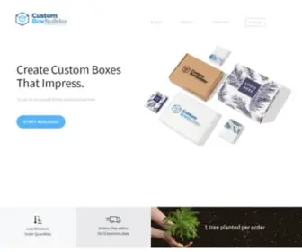 Customboxbuilder.com(Custom Mailer Boxes) Screenshot