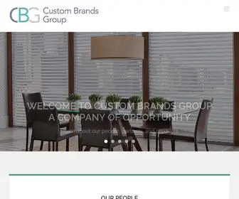 Custombrandsgroup.com(Custom Brands Group) Screenshot