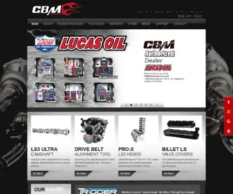 Custombuiltmotors.com(CBM Motorsports) Screenshot