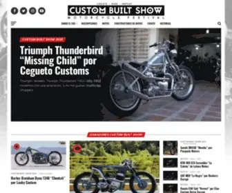 Custombuiltshow.com(Las mejores motos modificadas de Latinoamérica) Screenshot