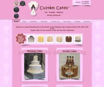 Customcakesireland.ie(Custom Cakes Ireland) Screenshot