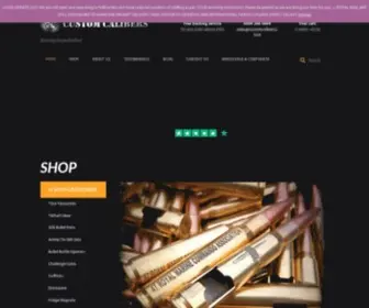 Customcalibers.co.uk(Custom Calibers) Screenshot