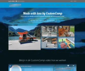 Customcamp.nl(Customcamp home) Screenshot