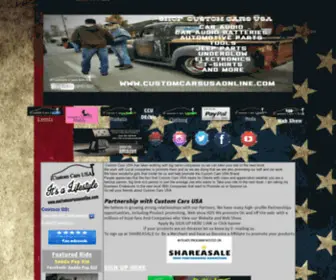 Customcarsusaonline.com(Custom Cars USA) Screenshot