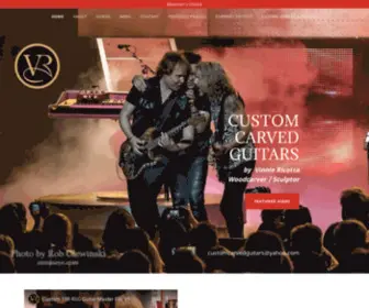 Customcarvedguitars.com(Custom Carved Guitars) Screenshot