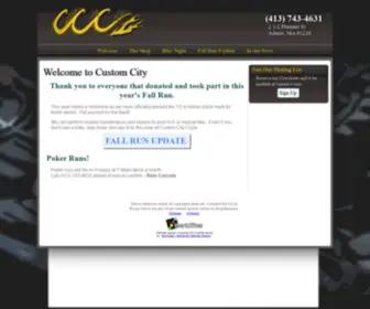 Customcitycycle.com(Custom City Cycle) Screenshot