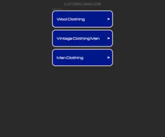 Customcloaks.com(Customcloaks) Screenshot