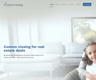 Customclosing.ca(Affordable Real Estate Lawyer Purchase) Screenshot
